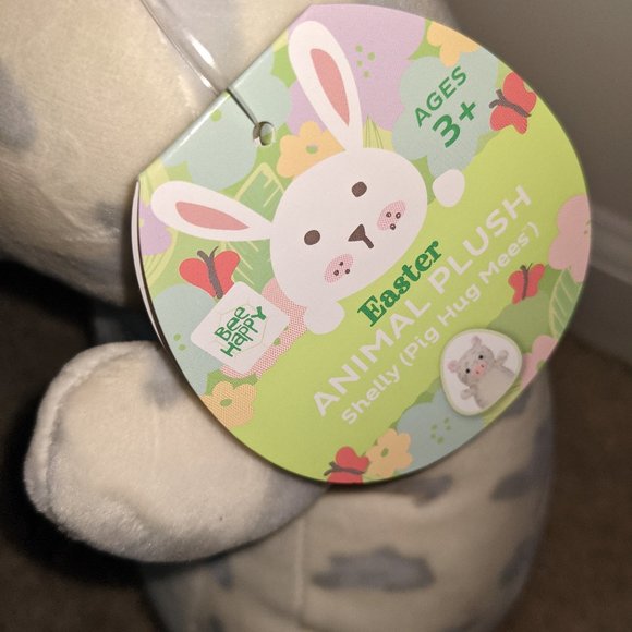 Shelly Pig Hug Mees Easter Plush Stuffed Animal - Picture 5 of 6